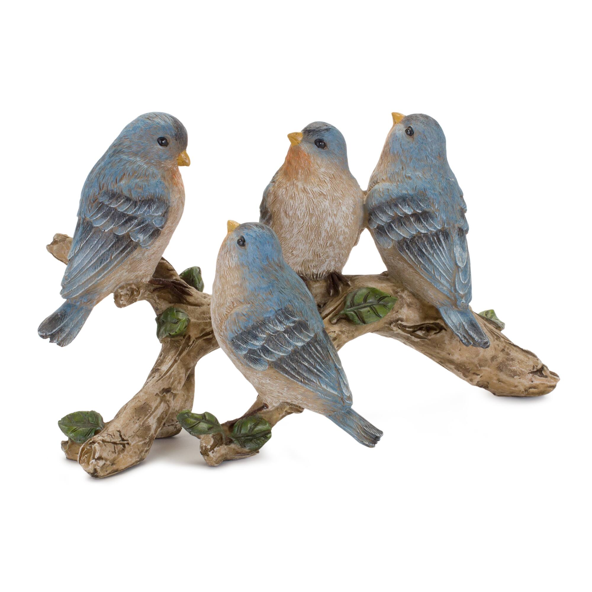 11" Birds on Branch Figurine